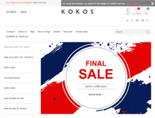 Tablet Screenshot of kokoshop.eu